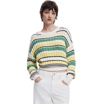 25SWJF05 Desigual Sweatshirt damski w Göteborgu, Materiały wykończeniowe, M 25SWJF05 Desigual Sweatshirt damski w Göteborgu, Materiały wykończeniowe, M