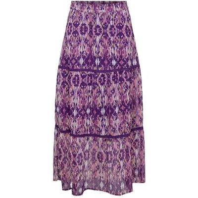 15314981 ONLY Onlviva Life Maxi Skirt Ptm spódnica damska, Purple Magic/Aop: etnic Rebel, M 15314981 ONLY Onlviva Life Maxi Skirt Ptm spódnica damska, Purple Magic/Aop: etnic Rebel, M