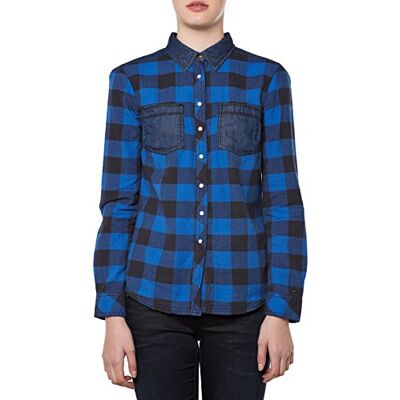 1657646239-466 Tommy Hilfiger Breen Shirt l/s Bluza Damski, Wielobarwny (Mehrfarbig (Turkish Sea-pt/Multi 466)), M 1657646239-466 Tommy Hilfiger Breen Shirt l/s Bluza Damski, Wielobarwny (Mehrfarbig (Turkish Sea-pt/Multi 466)), M