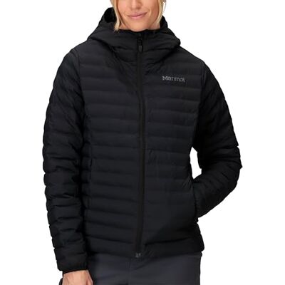 M15869-001-L Marmot Kobiety Wm's Echo Featherless Hoody, Ciepła Kurtka Puchowa, Ocieplany Płaszcz Zimowy z Kapturem, Wodoodporna Pikowana Parka, Lekka Kurtka Outdoorowa, Wiatroszczelna, Black, L M15869-001-L Marmot Kobiety Wm's Echo Featherless Hoody, Ciepła Kurtka Puchowa, Ocieplany Płaszcz Zimowy z Kapturem, Wodoodporna Pikowana Parka, Lekka Kurtka Outdoorowa, Wiatroszczelna, Black, L
