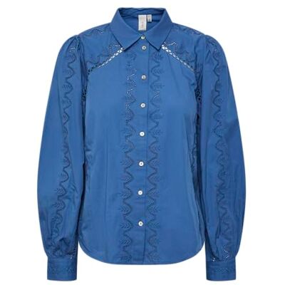 26027480 Yas Kobiety Yaskenora Ls Koszula, Federal Blue, M 26027480 Yas Kobiety Yaskenora Ls Koszula, Federal Blue, M