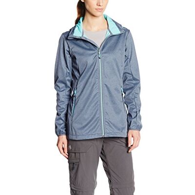 3A60066CFM_M862_C25 CMP Damska kurtka softshell niebieski niebieski melanż C25 3A60066CFM_M862_C25 CMP Damska kurtka softshell niebieski niebieski melanż C25
