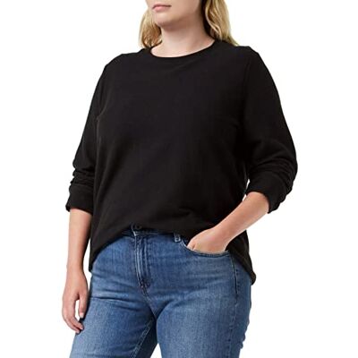 AKZ-Bjump FM London Damski sweter Basic, Czarny, 34 PL AKZ-Bjump FM London Damski sweter Basic, Czarny, 34 PL