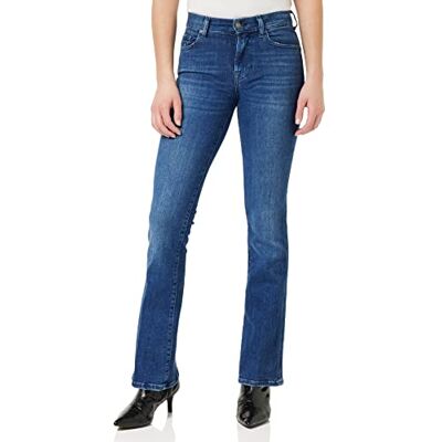 JSWBC12EIA 7 For All Mankind Damskie dżinsy Bootcut Slim Illusion Adventure, niebieski (mid blue), 24 JSWBC12EIA 7 For All Mankind Damskie dżinsy Bootcut Slim Illusion Adventure, niebieski (mid blue), 24
