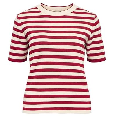 23043510-4820318 Objester S/S New Knit sweter Noos, Sandshell., XS 23043510-4820318 Objester S/S New Knit sweter Noos, Sandshell., XS