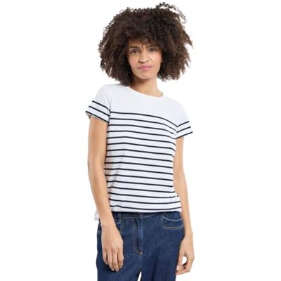76483-BI9 Armor Lux Damska koszulka Marinière Etel Héritage Femme, wielokolorowy (Bi9 Blanc/Rich Navy Bi9), 34 PL 76483-BI9 Armor Lux Damska koszulka Marinière Etel Héritage Femme, wielokolorowy (Bi9 Blanc/Rich Navy Bi9), 34 PL