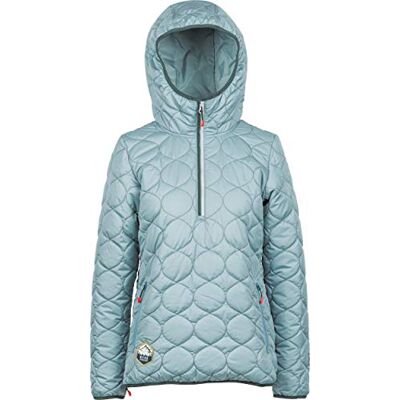 1191-873588 Nitro snowboardowa damska Annapurna Anorak 19 Nitro Snowbard lub kurtka narciarska, lekko ciepła jako warstwa środkowa, boczne otwarcie na zamek błyskawiczny, krój regularny fit, Glaier/Emerald, XS 1191-873588 Nitro snowboardowa damska Annapurna Anorak 19 Nitro Snowbard lub kurtka narciarska, lekko ciepła jako warstwa środkowa, boczne otwarcie na zamek błyskawiczny, krój regularny fit, Glaier/Emerald, XS