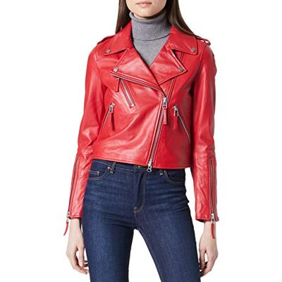 21SBLDL02289 005975 Blauer Pelle Capo Spalla Foderato kurtka skórzana, 547 żywy czerwony, XXL 21SBLDL02289 005975 Blauer Pelle Capo Spalla Foderato kurtka skórzana, 547 żywy czerwony, XXL