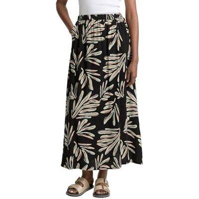 1046693 TOM TAILOR Denim Damska spódnica maxi, 37993 Abstract Black Beige Print, XS 1046693 TOM TAILOR Denim Damska spódnica maxi, 37993 Abstract Black Beige Print, XS