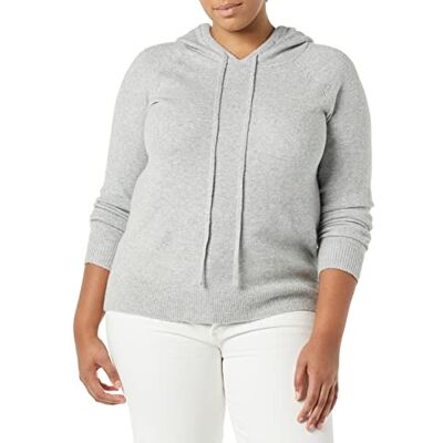 AEW30064F21-Hgrey-XX-Large Amazon Essentials Damski miękki w dotyku sweter z kapturem, szary wrzos, XXL AEW30064F21-Hgrey-XX-Large Amazon Essentials Damski miękki w dotyku sweter z kapturem, szary wrzos, XXL