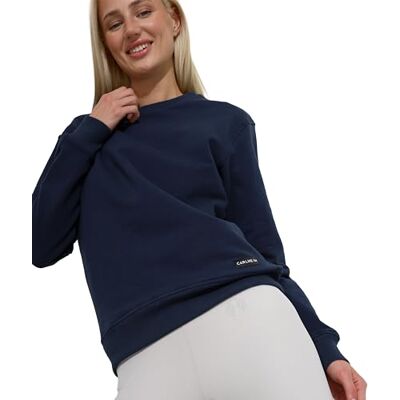 W-SWT-SLIM-2 Carlheim Women's Sweatshirt Everyday Comfort Jette, Navy, Large W-SWT-SLIM-2 Carlheim Women's Sweatshirt Everyday Comfort Jette, Navy, Large