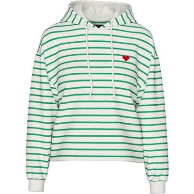 17157466-4738126 Pieces Pcchilli Ls Hoodie Stripes Emb Noos Bc, Cloud Dancer, XS 17157466-4738126 Pieces Pcchilli Ls Hoodie Stripes Emb Noos Bc, Cloud Dancer, XS