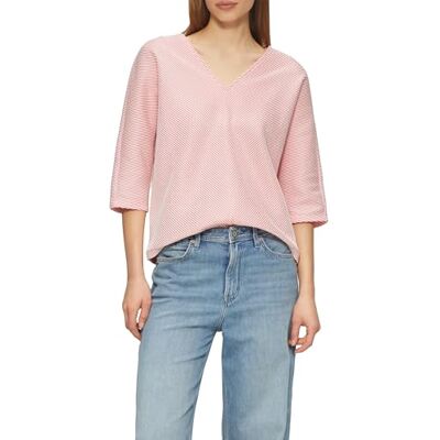 2164115.43G4.34 Koszula z paskami strukturalnymi i rękawami nietoperza, Rosa, 34 2164115.43G4.34 Koszula z paskami strukturalnymi i rękawami nietoperza, Rosa, 34