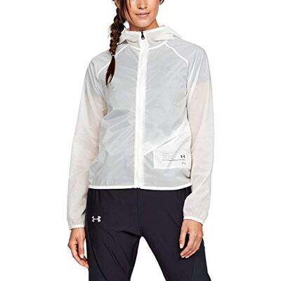 1326558-112 Under Armour Damska kurtka UA Qualifier Storm Packable biały biały XL 1326558-112 Under Armour Damska kurtka UA Qualifier Storm Packable biały biały XL