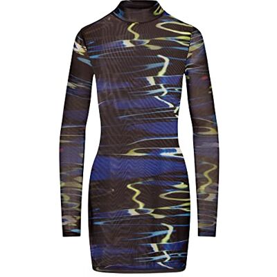 20390 ApartFashion Sukienka damska, granatowa, normalna 20390 ApartFashion Sukienka damska, granatowa, normalna