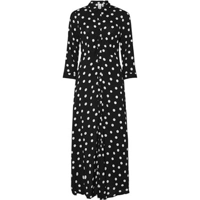 26022663-4523422 Yas Savanna Long Shirt Dress S. Noos, czarny, XS 26022663-4523422 Yas Savanna Long Shirt Dress S. Noos, czarny, XS