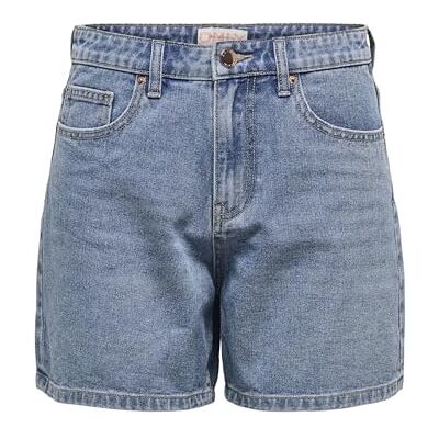 15196224 ONLY Onlphine DNM Noos szorty damskie, jasnoniebieski (light blue denim), XS 15196224 ONLY Onlphine DNM Noos szorty damskie, jasnoniebieski (light blue denim), XS