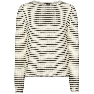 17154806-4655882 PIECES Damski top Noos Pciris Ls Top, brzoza, M 17154806-4655882 PIECES Damski top Noos Pciris Ls Top, brzoza, M