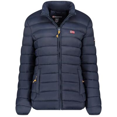 WY8782F/GN Geographical Norway Atikolorama Lady Basic Damska kurtka wiatrówka outdoorowa, damska kurtka z długim rękawem Płaszcz przeciwdeszczowy na wędrówki, wiosna, lato, jesień, zima (granatowy M WY8782F/GN Geographical Norway Atikolorama Lady Basic Damska kurtka wiatrówka outdoorowa, damska kurtka z długim rękawem Płaszcz przeciwdeszczowy na wędrówki, wiosna, lato, jesień, zima (granatowy M