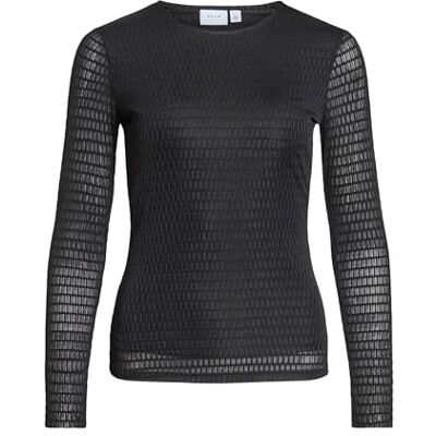 14107484-4823071 Vila Rine O-Neck L/S Top Noos, Black Beauty, XS 14107484-4823071 Vila Rine O-Neck L/S Top Noos, Black Beauty, XS