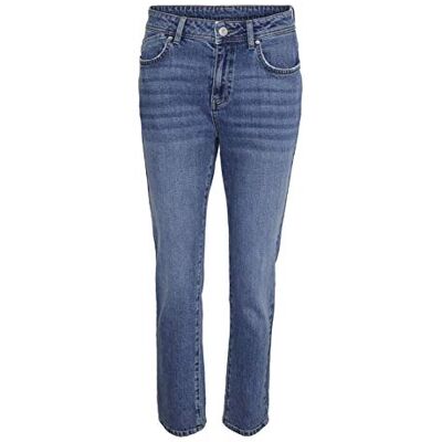 27015687 Noisy May NOS DE NMOLIVIA NW Slim Straight MB NOOS dżinsy damskie, Medium Blue Denim, 27/32, niebieski (medium blue denim) 27015687 Noisy May NOS DE NMOLIVIA NW Slim Straight MB NOOS dżinsy damskie, Medium Blue Denim, 27/32, niebieski (medium blue denim)