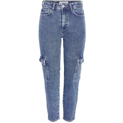 27029295 Noisy may Damskie dżinsy slim fit, niebieski (medium blue denim), 27W / 30L 27029295 Noisy may Damskie dżinsy slim fit, niebieski (medium blue denim), 27W / 30L