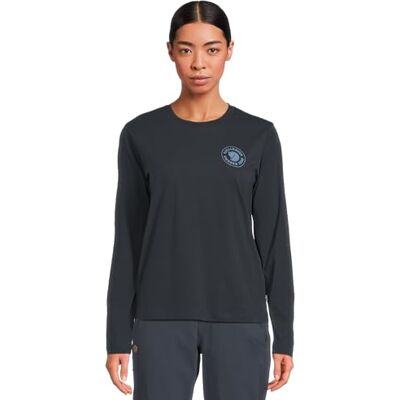 F86989 FJALLRAVEN 86989-555 1960 Koszulka z logo LS W damska koszulka Dark Navy rozmiar L, Ciemny granatowy, L F86989 FJALLRAVEN 86989-555 1960 Koszulka z logo LS W damska koszulka Dark Navy rozmiar L, Ciemny granatowy, L