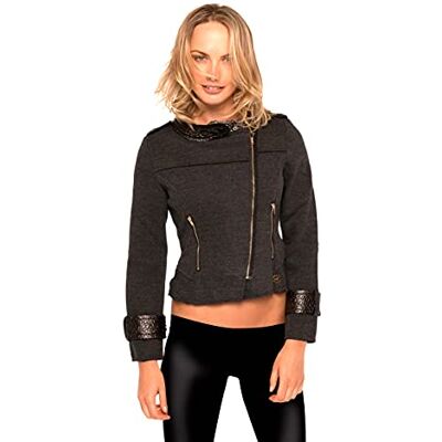FW17710A CULITO FROM SPAIN IS A FASHION MEDICINE Damska bluza z kapturem , kolorowa, 38 FW17710A CULITO FROM SPAIN IS A FASHION MEDICINE Damska bluza z kapturem , kolorowa, 38