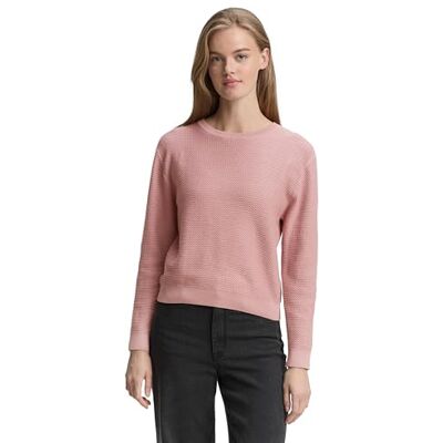 1047882 TOM TAILOR Denim Sweter damski, 11014 – antyczna róża, L 1047882 TOM TAILOR Denim Sweter damski, 11014 – antyczna róża, L