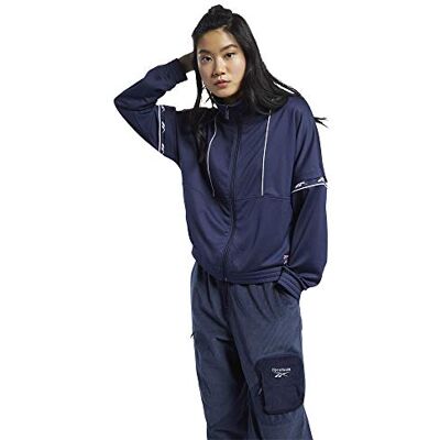FT6323 Reebok CL F Vector Tape Tracktop Damski Płaszcz FT6323 Reebok CL F Vector Tape Tracktop Damski Płaszcz