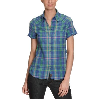 Sam s/s shirt Wrangler Koszula damska, niebieski, 32 Sam s/s shirt Wrangler Koszula damska, niebieski, 32