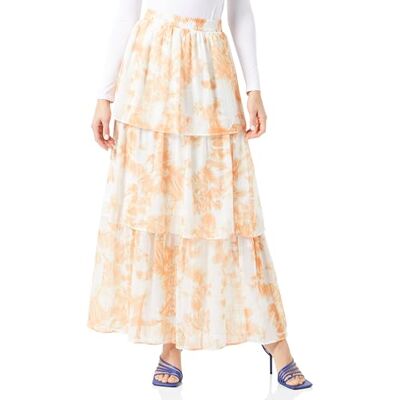 19323133-AL04 aleva Damska spódnica maxi Skirt, pomarańczowy, M 19323133-AL04 aleva Damska spódnica maxi Skirt, pomarańczowy, M