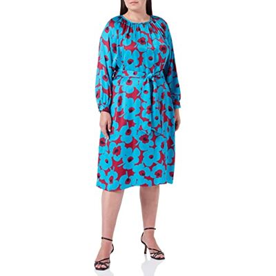 133582 Seidensticker Bluzki damskie Sukienka Moda Regular Fit Taliowana Łatwa do prasowania Długi rękaw, czerwony, 40 133582 Seidensticker Bluzki damskie Sukienka Moda Regular Fit Taliowana Łatwa do prasowania Długi rękaw, czerwony, 40