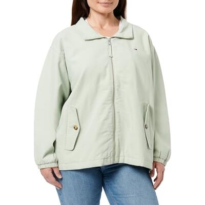 DW0DW20526M1CXL Tommy Jeans Damska kurtka TJW REG ZIP COTTON EXT DW0DW20526 Inne kurtki, zielona (Misty Sage), XL, Zielony (Mglista szałwia), XL DW0DW20526M1CXL Tommy Jeans Damska kurtka TJW REG ZIP COTTON EXT DW0DW20526 Inne kurtki, zielona (Misty Sage), XL, Zielony (Mglista szałwia), XL