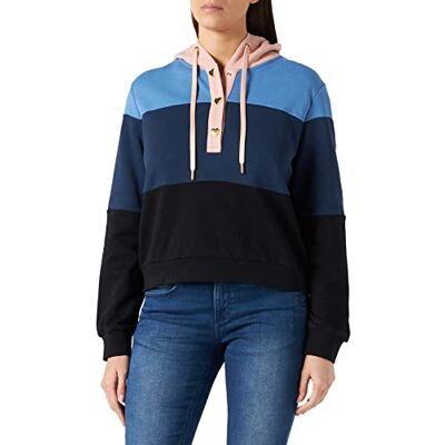 W 6 456 00 M 4055 Love Moschino Damska bluza z kapturem z długim rękawem, M12+y41+y63+c74, 40 W 6 456 00 M 4055 Love Moschino Damska bluza z kapturem z długim rękawem, M12+y41+y63+c74, 40