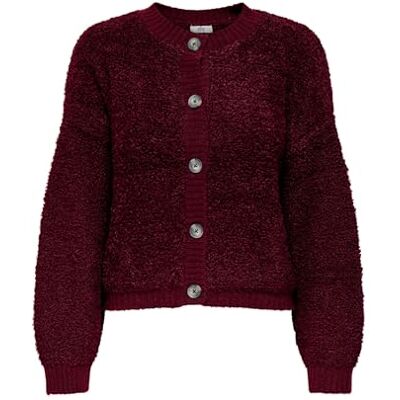 15337012-4818505 Jdy eira Life L/S O-Neck KNT kardigan, Cabernet, M 15337012-4818505 Jdy eira Life L/S O-Neck KNT kardigan, Cabernet, M