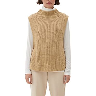 2118803 s.Oliver BLACK LABEL Women's sweter z dzianiny, brązowy, L 2118803 s.Oliver BLACK LABEL Women's sweter z dzianiny, brązowy, L