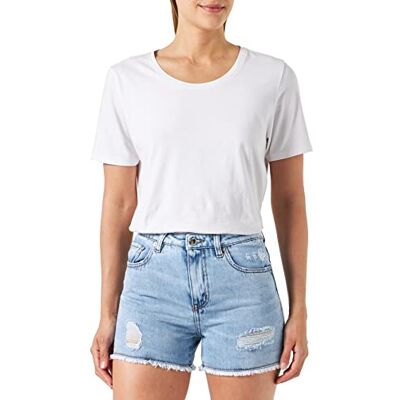 W O 104 77 T 9860 Love Moschino Damskie szorty do noszenia na co dzień, z 5 kieszeniami, jasnoniebieskie denim, rozmiar 42, jasnoniebieski (light blue denim), 42 W O 104 77 T 9860 Love Moschino Damskie szorty do noszenia na co dzień, z 5 kieszeniami, jasnoniebieskie denim, rozmiar 42, jasnoniebieski (light blue denim), 42