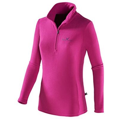 BCR218532-FR-44_magenta/violett_44 Black Crevice Damski sweter narciarski z polaru dla kobiet w rozmiarach I damska koszulka funkcyjna I damska bluza narciarska z zamkiem błyskawicznym I Midlayer ze 100% mikropolaru BCR218532-FR-44_magenta/violett_44 Black Crevice Damski sweter narciarski z polaru dla kobiet w rozmiarach I damska koszulka funkcyjna I damska bluza narciarska z zamkiem błyskawicznym I Midlayer ze 100% mikropolaru