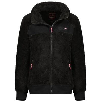 WW3597F/GNO Geographical Norway Tandora Damski ciepły polar damski z zamkiem błyskawicznym kurtka jesienno-zimowa ciepła damska długi rękaw miękki futrzany sweter wygodny na zewnątrz (czarny M), czarny, M WW3597F/GNO Geographical Norway Tandora Damski ciepły polar damski z zamkiem błyskawicznym kurtka jesienno-zimowa ciepła damska długi rękaw miękki futrzany sweter wygodny na zewnątrz (czarny M), czarny, M