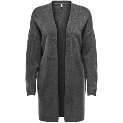 15358604-4932390 ONLY Onltalio Ls Open Cardigan BF KNT, ciemnoszary, L damski, Ciemnoszary mieszany, L 15358604-4932390 ONLY Onltalio Ls Open Cardigan BF KNT, ciemnoszary, L damski, Ciemnoszary mieszany, L