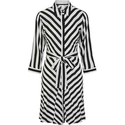 26030247 YAS Savanna 3/4 Short Shirt Dress S. NOOS, Star White/Stripes:w. Black Stripes, M 26030247 YAS Savanna 3/4 Short Shirt Dress S. NOOS, Star White/Stripes:w. Black Stripes, M