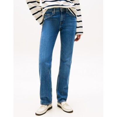WW0WW42489 TOMMY HILFIGER Damski NOS CLASSIC STRAIGHT RW MID BLUE 02D016, NIEBIESKI (Nos Mid Blue), 28W / 30L, Niebieski (Nos Mid Blue), 28W / 30L WW0WW42489 TOMMY HILFIGER Damski NOS CLASSIC STRAIGHT RW MID BLUE 02D016, NIEBIESKI (Nos Mid Blue), 28W / 30L, Niebieski (Nos Mid Blue), 28W / 30L