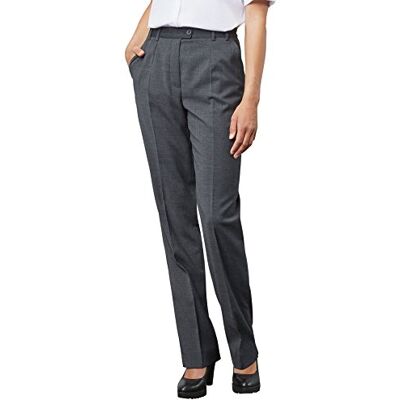 Pionier WORKWEAR Pionier 9759-110 cm moda biznesowa klasyczna damska kurtka marynarka, antracyt, rozmiar 40 Pionier WORKWEAR Pionier 9759-110 cm moda biznesowa klasyczna damska kurtka marynarka, antracyt, rozmiar 40