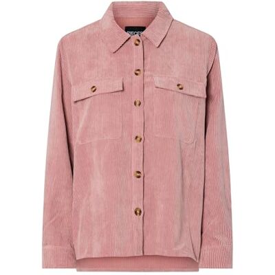 17106184-3415168 Pceffi Ls Shirt WVN Noos, popielaty ró? (Ash Rose), M 17106184-3415168 Pceffi Ls Shirt WVN Noos, popielaty ró? (Ash Rose), M