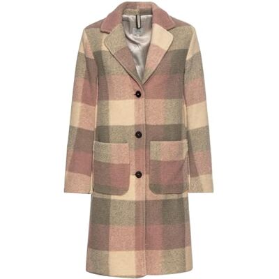 310780-4R09 camel active Płaszcz, Pastel Check, 38 310780-4R09 camel active Płaszcz, Pastel Check, 38