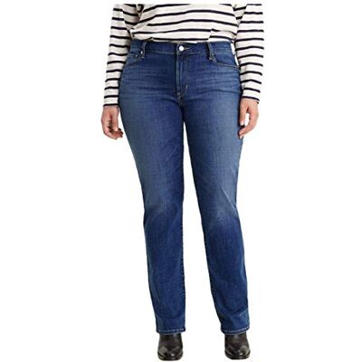 39250-0050 Levi's Damskie klasyczne proste dżinsy, Lapis Dark Horse, 29 Regular 39250-0050 Levi's Damskie klasyczne proste dżinsy, Lapis Dark Horse, 29 Regular