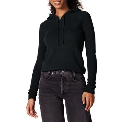 AEW30064F21-Blk-XX-Large Amazon Essentials Damski miękki w dotyku sweter z kapturem, czarny, XXL AEW30064F21-Blk-XX-Large Amazon Essentials Damski miękki w dotyku sweter z kapturem, czarny, XXL