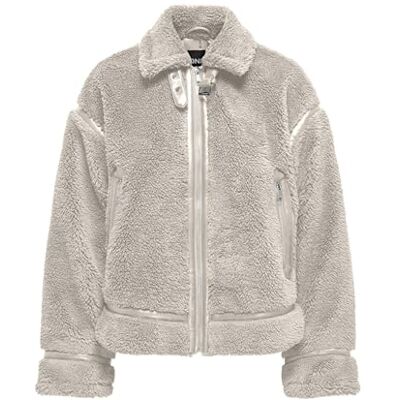 15326006 ONLY Onlmichelle OTW Kurtka Teddy Jacket, Szara, M Kobiety, Szary, M 15326006 ONLY Onlmichelle OTW Kurtka Teddy Jacket, Szara, M Kobiety, Szary, M