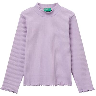 3F1AG10JT United Colors of Benetton Koszulka M/L, Fioletowy, 18 mesi 3F1AG10JT United Colors of Benetton Koszulka M/L, Fioletowy, 18 mesi